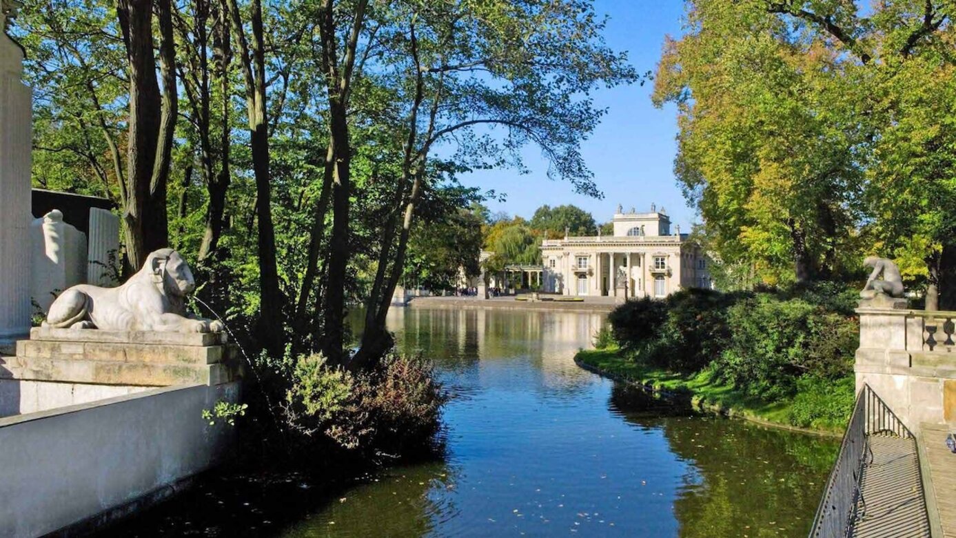 Lazienki park
