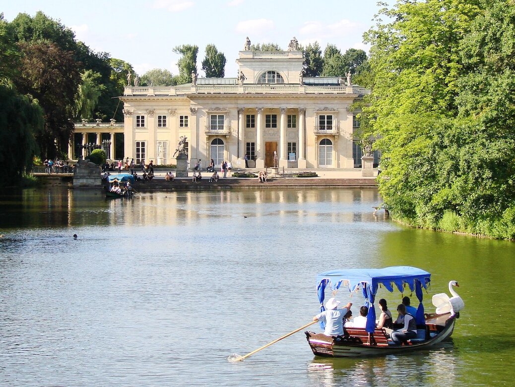 Lazienki park