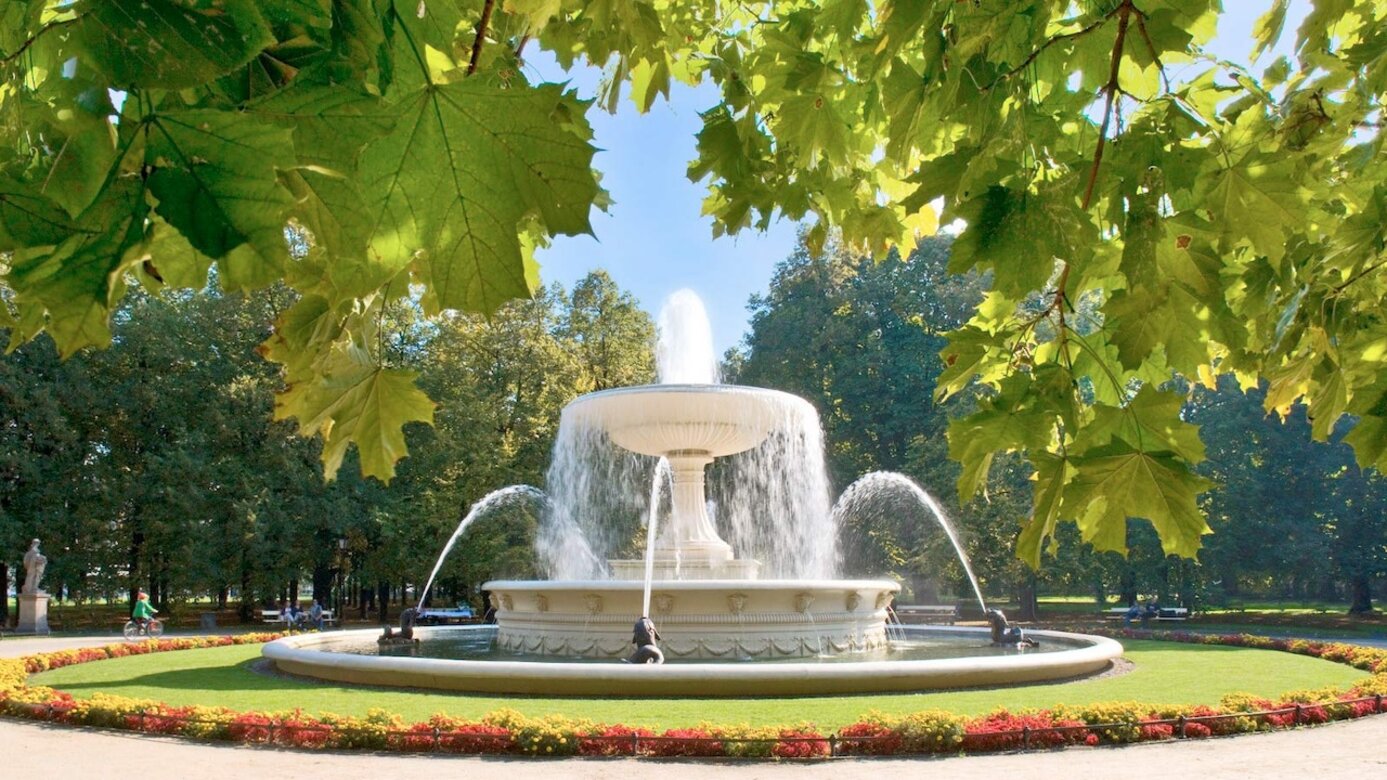 Lazienki park