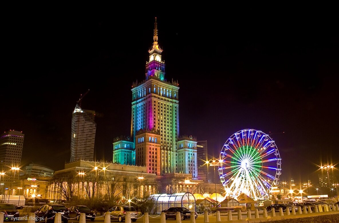 Warszawa night