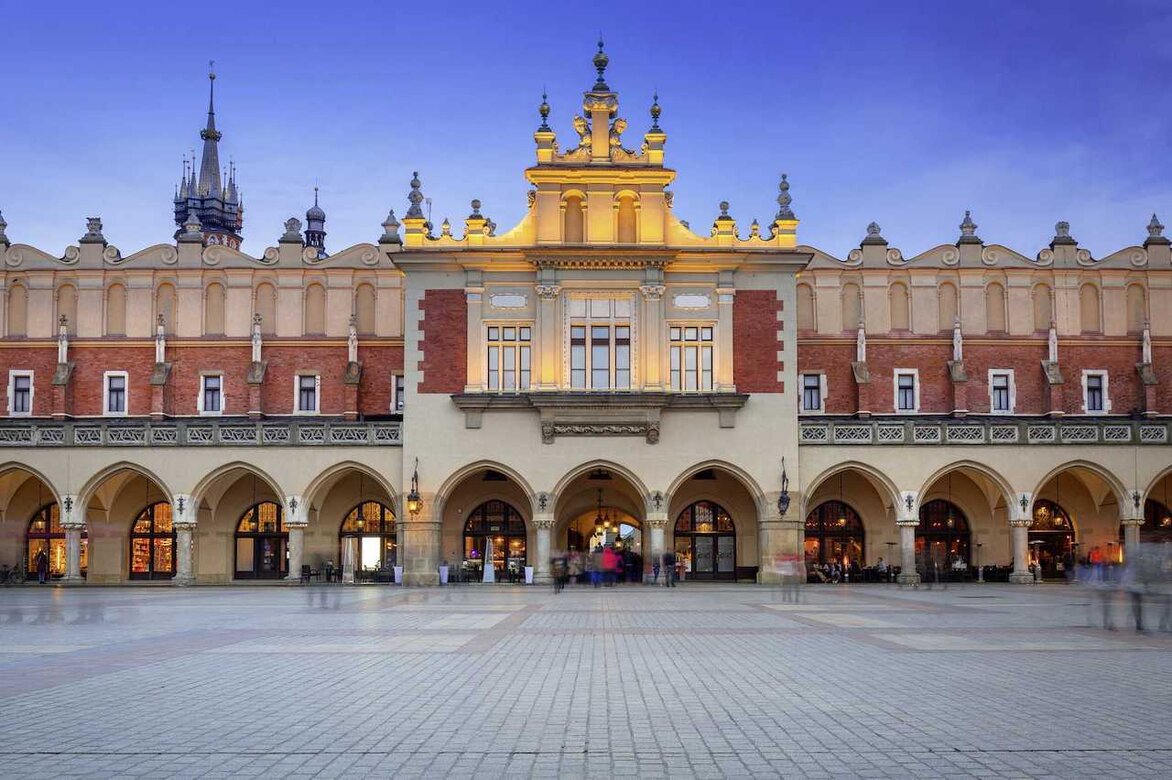 Krakow stora torg